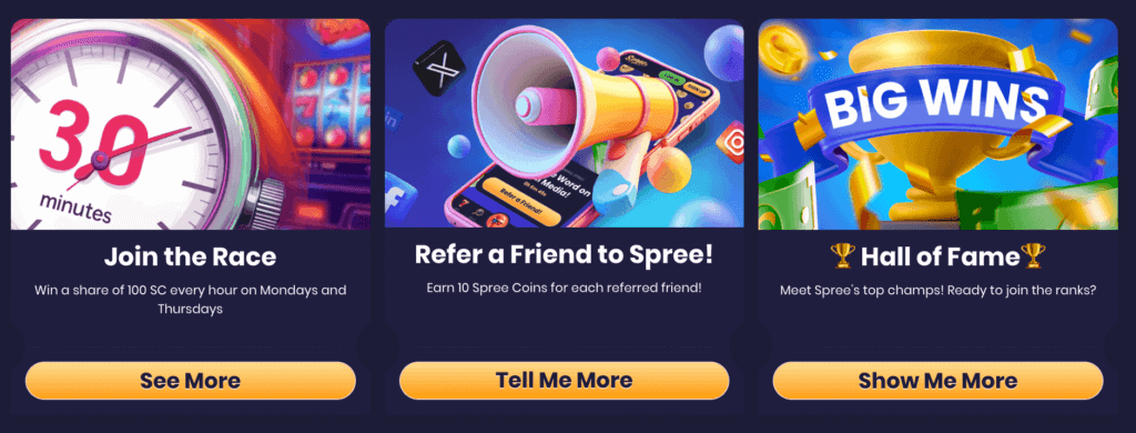 spree social casino promotions us casinos